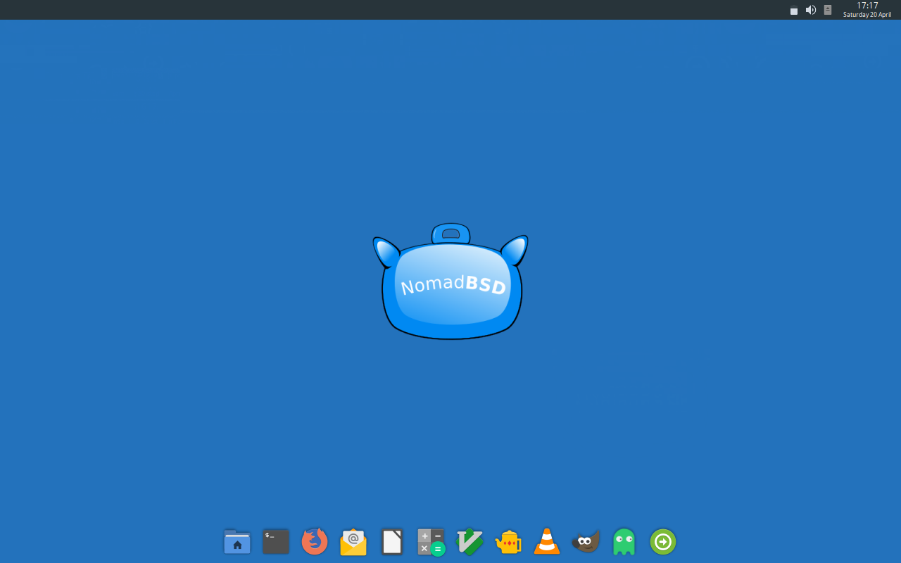 Lançado NomadBSD 1.4-RC1 baseado em FreeBSD 12.2-p2