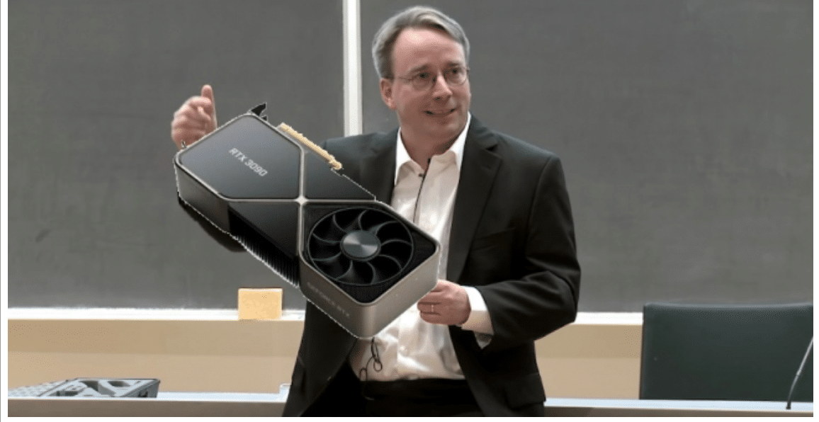Linus Torvalds promete suporte NVIDIA RTX 30 "Ampere" no Linux 5.11
