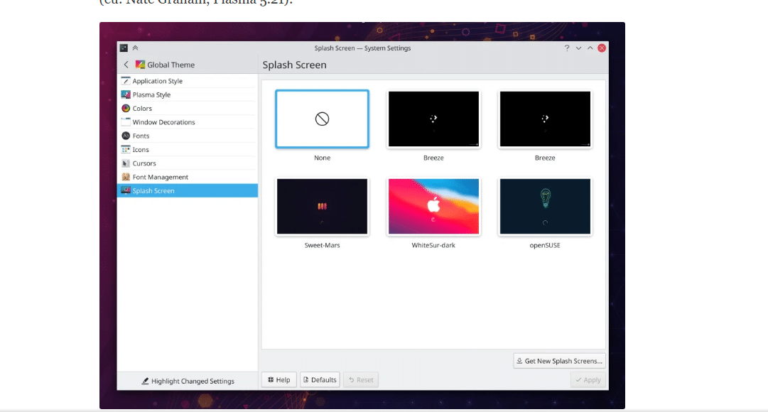 KDE mantém texto no Konsole no redimensionamento da janela e ícones do Kirigami agora usam menos RAM