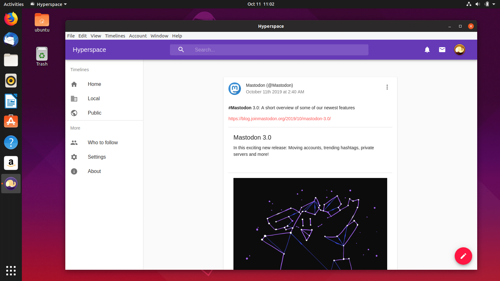 como-instalar-o-hyperspace-desktop-um-cliente-desktop-para-mastodon-no-ubuntu-linux-mint-fedora-debian