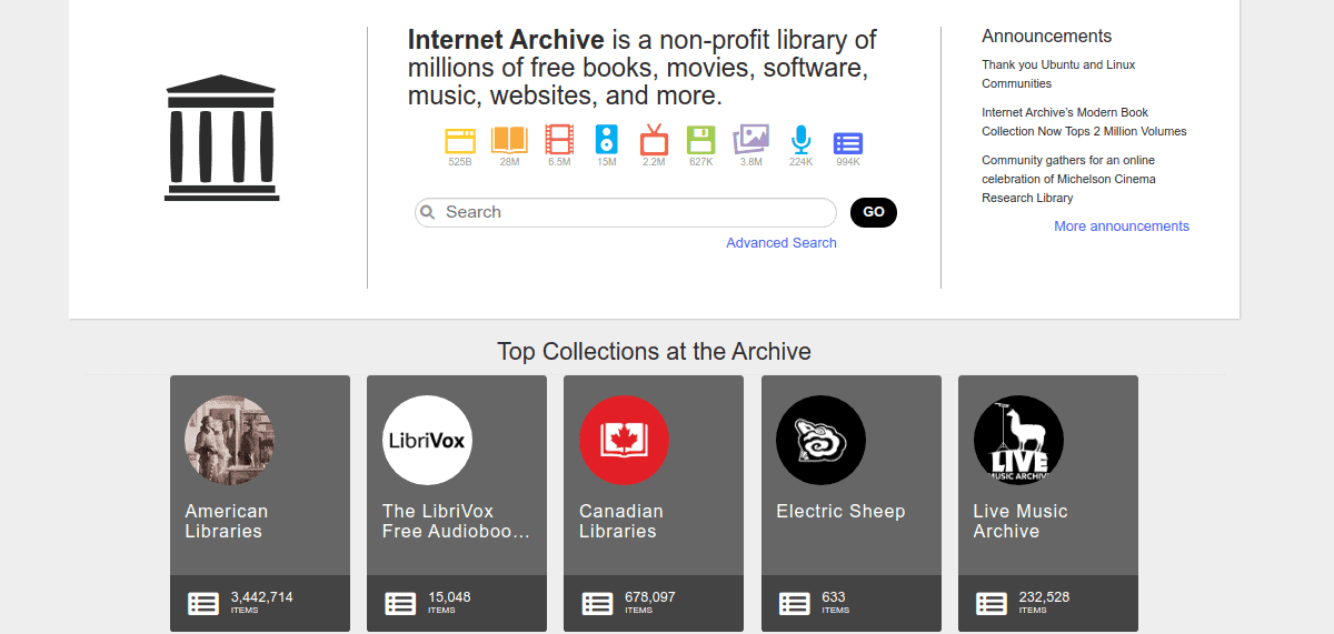 Internet Archive já tem 2 milhões de livros gratuitos