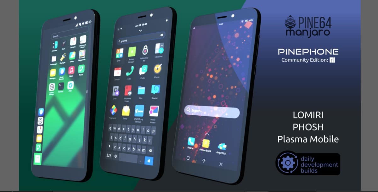 PinePhone com Manjaro Linux ARM já roda KDE Plasma 5.21