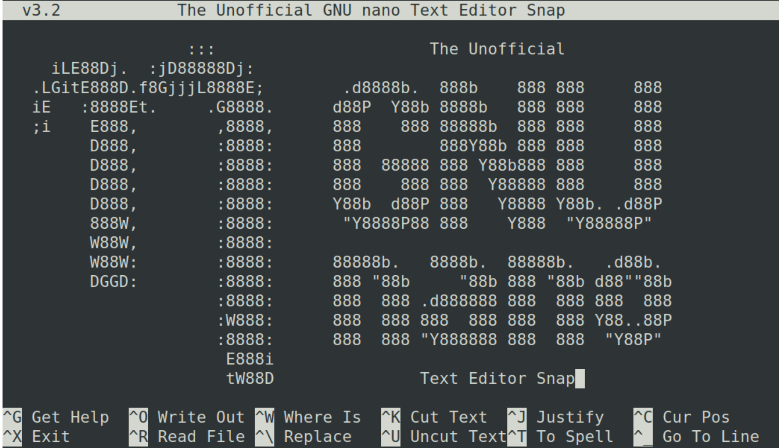 Editor de texto GNU nano 6.0 lançado com novos nomes de cores e suspensão habilitada por padrão