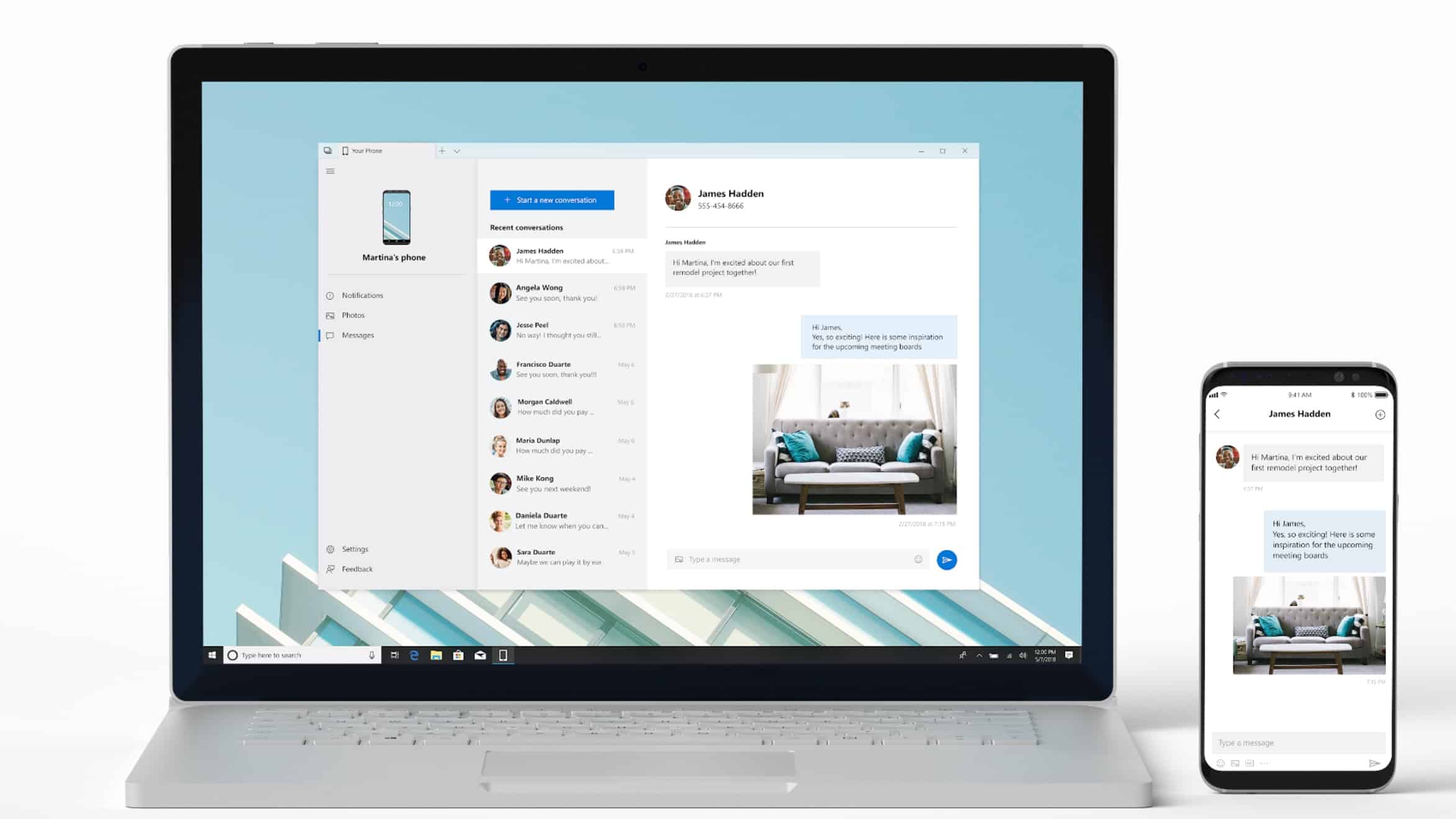 app-your-phone-da-microsoft-adicionara-indicadores-de-dispositivo
