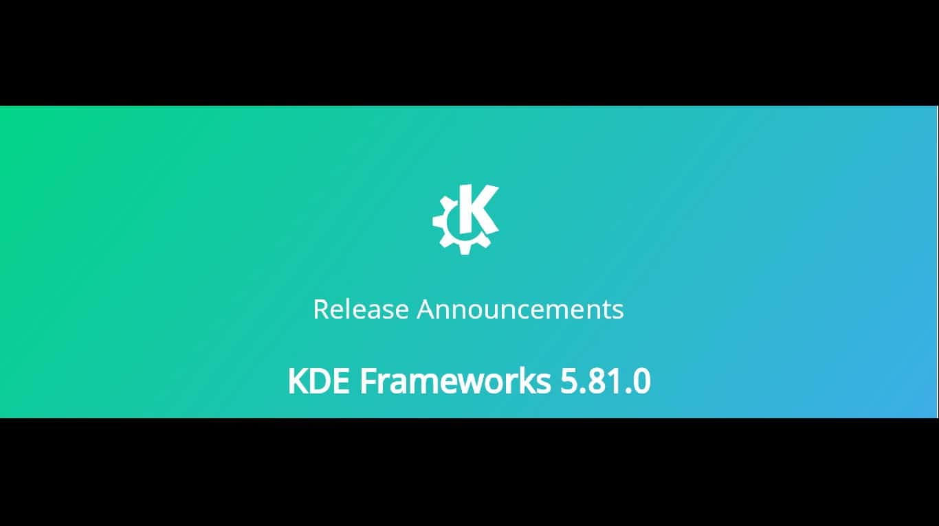 KDE Frameworks 5.81 lançado com KHamburgerMenu e outras novidades