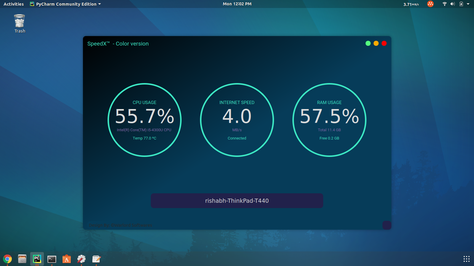 como-instalar-o-speedx-um-monitor-de-internet-no-ubuntu-linux-mint-fedora-debian