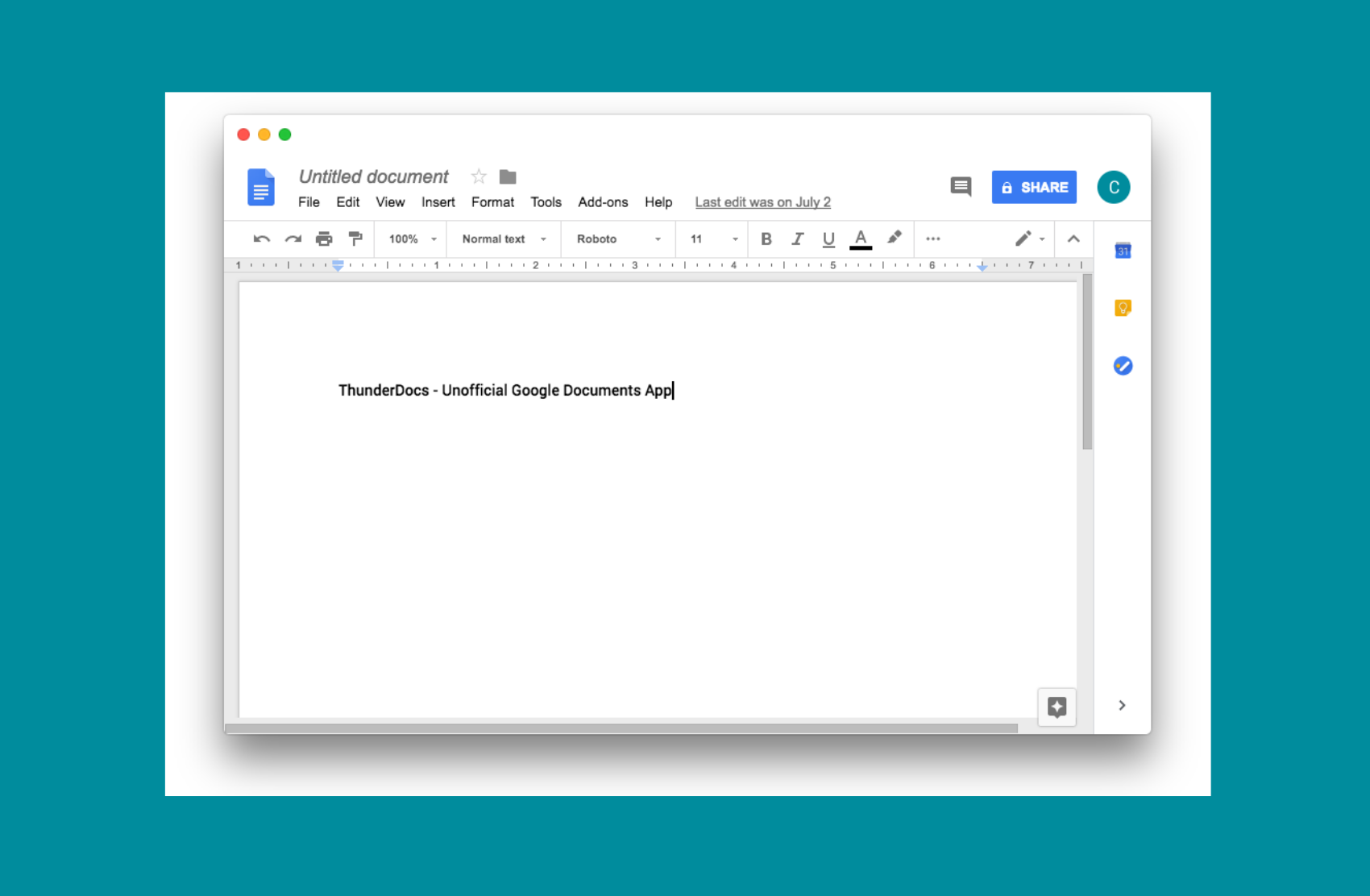 como-instalar-o-thunderdocs-um-app-nao-oficial-google-docs-no-ubuntu-linux-mint-fedora-debian