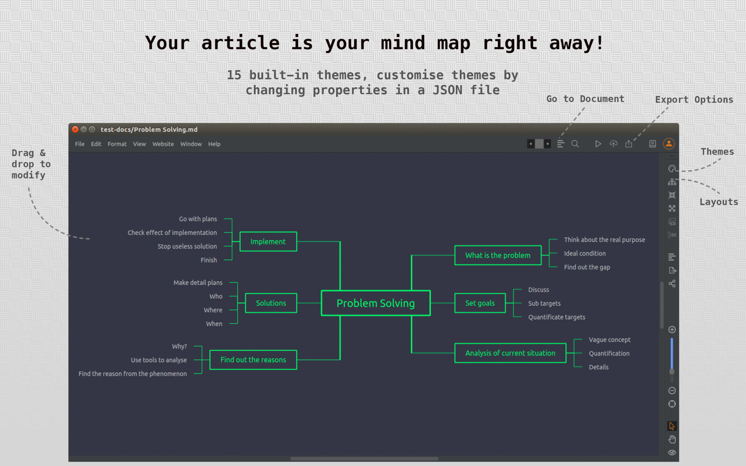 como-instalar-o-document-node-um-organizador-para-conteudo-markdown-ou-rich-text-no-ubuntu-linux-mint-fedora-debian