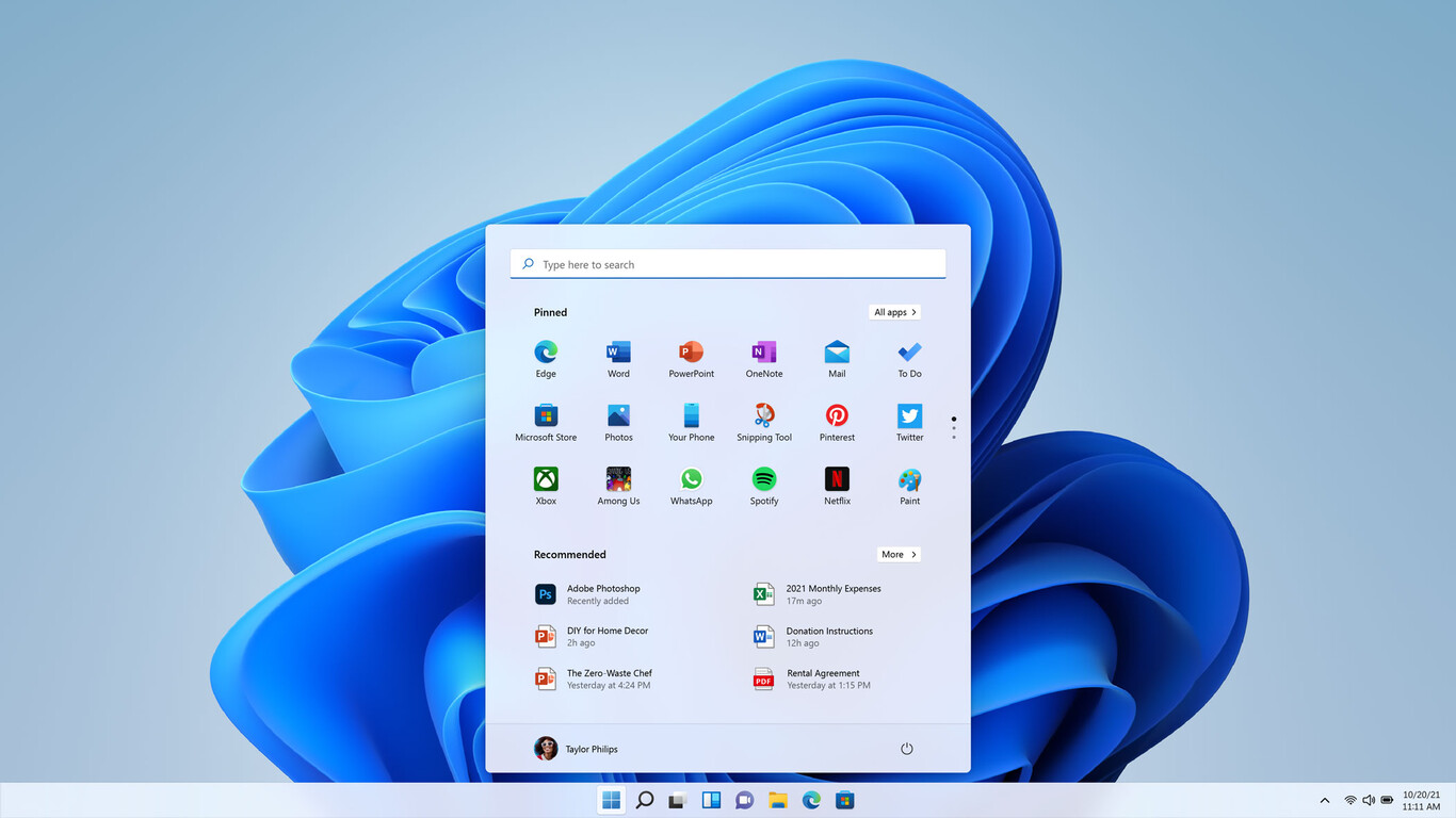 Microsoft oferece nova compilação de teste e as primeiras ISOs do Windows 11