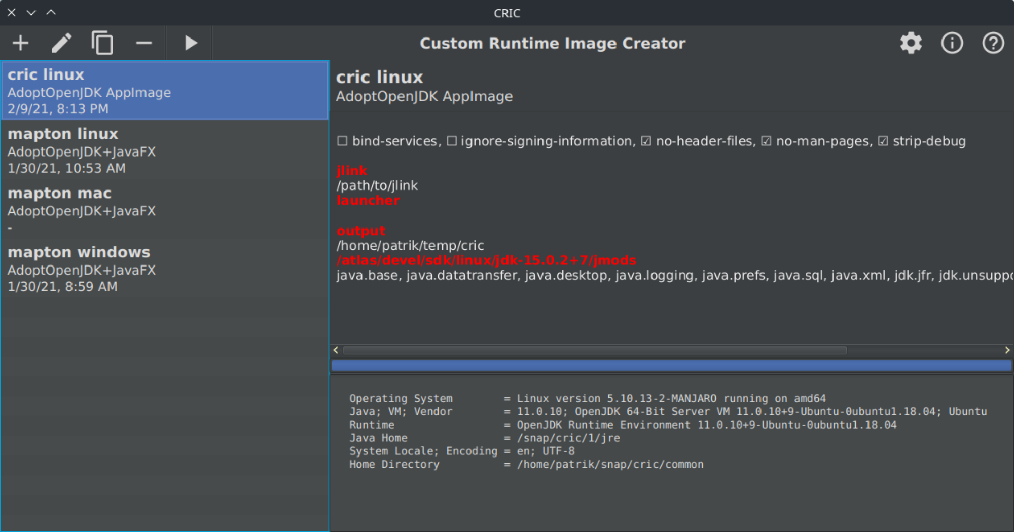 como-instalar-o-cric---java-custom-runtime-image-creator-um-gui-para-o-comando-java-jlink-no-ubuntu-linux-mint-fedora-debian