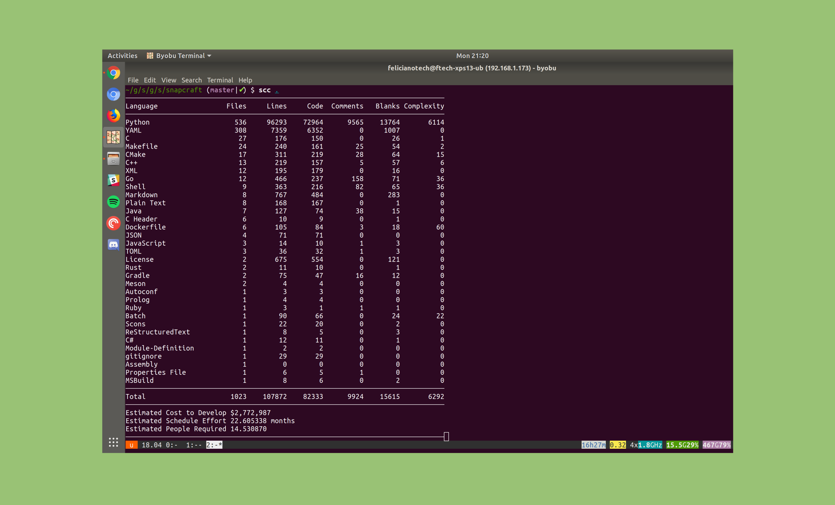 como-instalar-o-scc-um-contador-de-codigo-no-ubuntu-linux-mint-fedora-debian