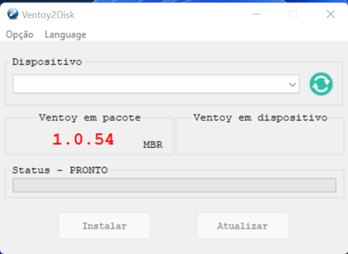 Multiboot USB Creator Ventoy adiciona modo GUI à imagem ISO live