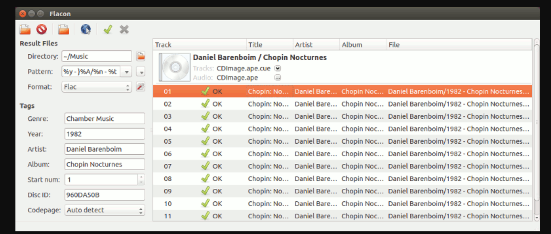 Como instalar o ripador de áudio Flacon no Linux
