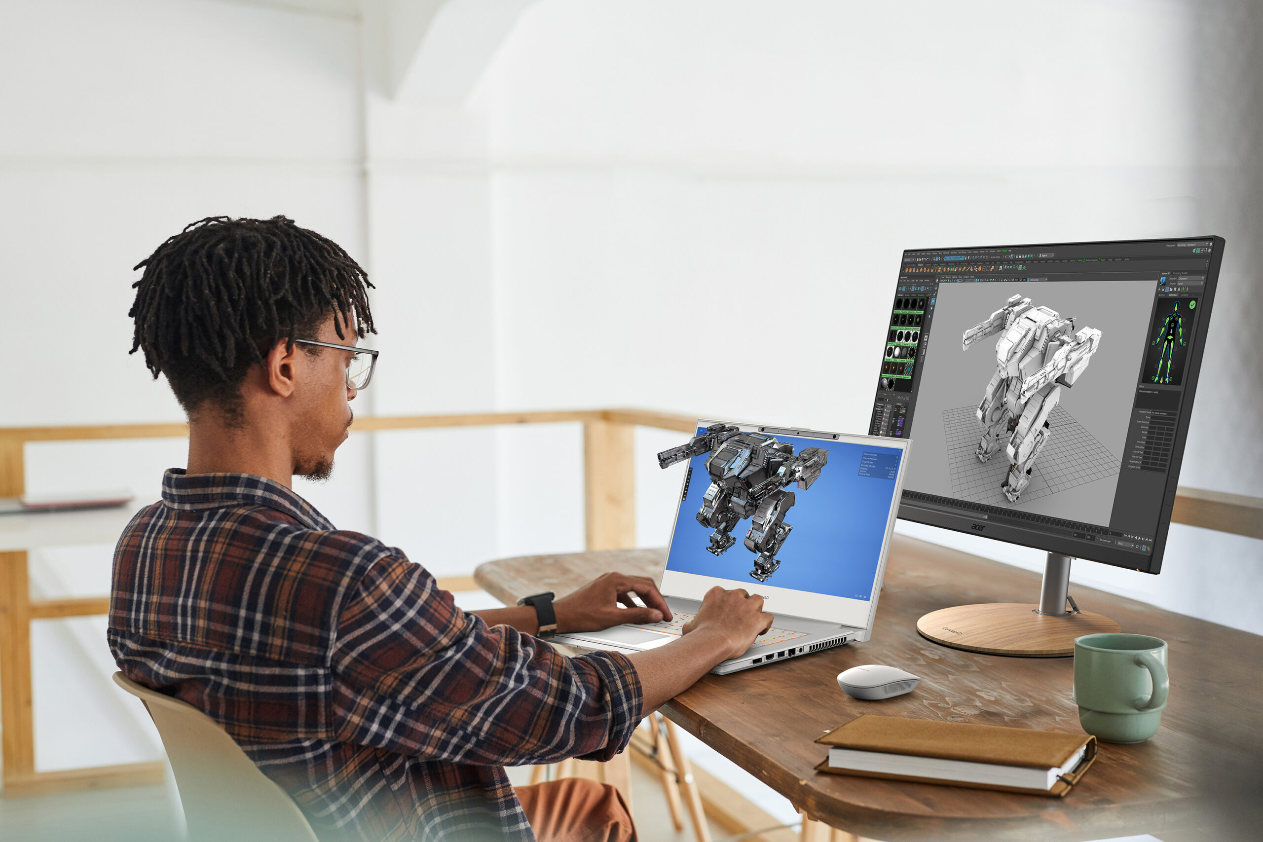 Acer apresenta o notebook ConceptD 7 SpatialLabs Edition para criadores 3D