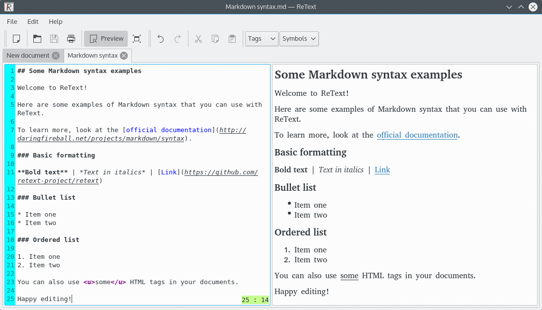 Como instalar o editor ReText no Ubuntu, Linux Mint e no Debian