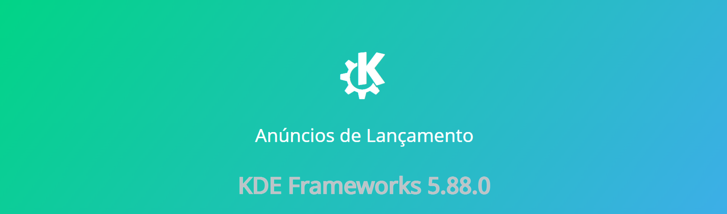 KDE Frameworks 5.88 torna a área de trabalho mais rápida e agradável