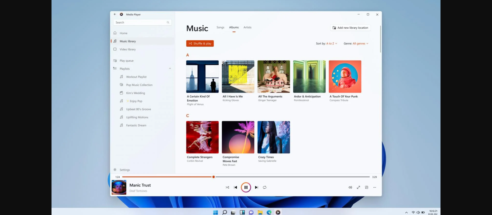 Microsoft lança novo reprodutor de mídia do Windows 11