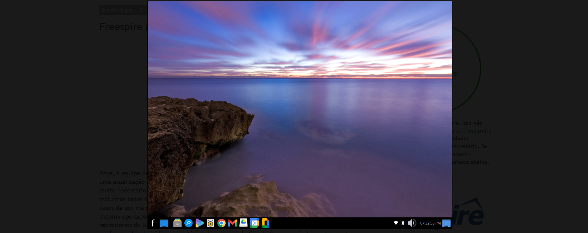 Freespire 9.5 traz interface do usuário do GNOME personalizada para se parecer com o Windows 10