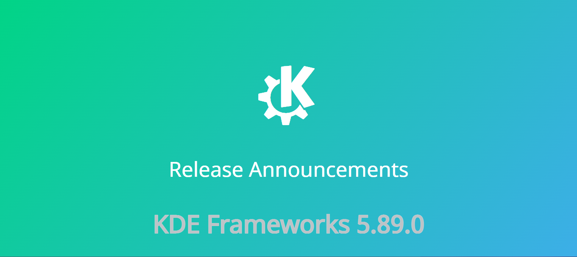 KDE Frameworks 5.89 melhora ainda mais a sessão do Plasma Wayland e corrige muitos bugs