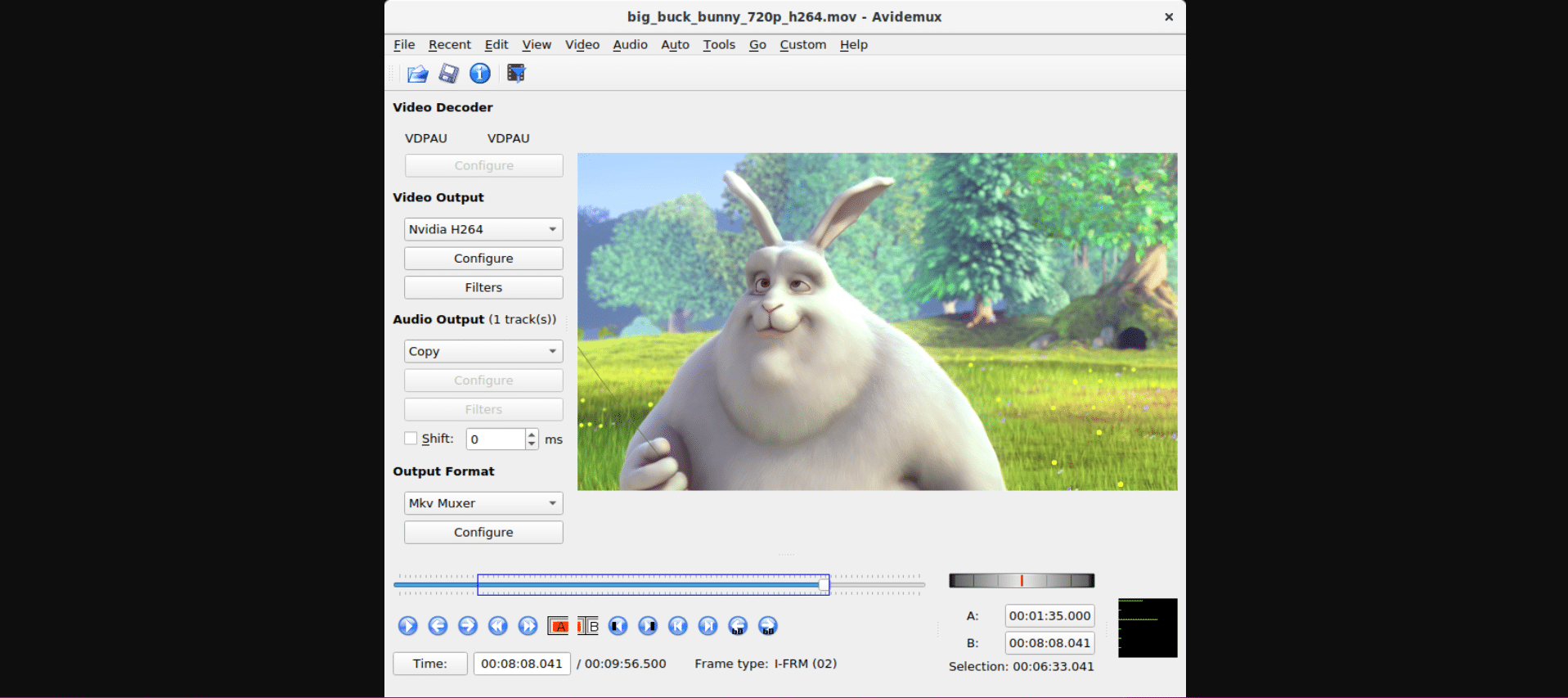 Avidemux 2.8.1 lançado com decodificação de hardware VP9 VDPAU de 8 bits e novos filtros