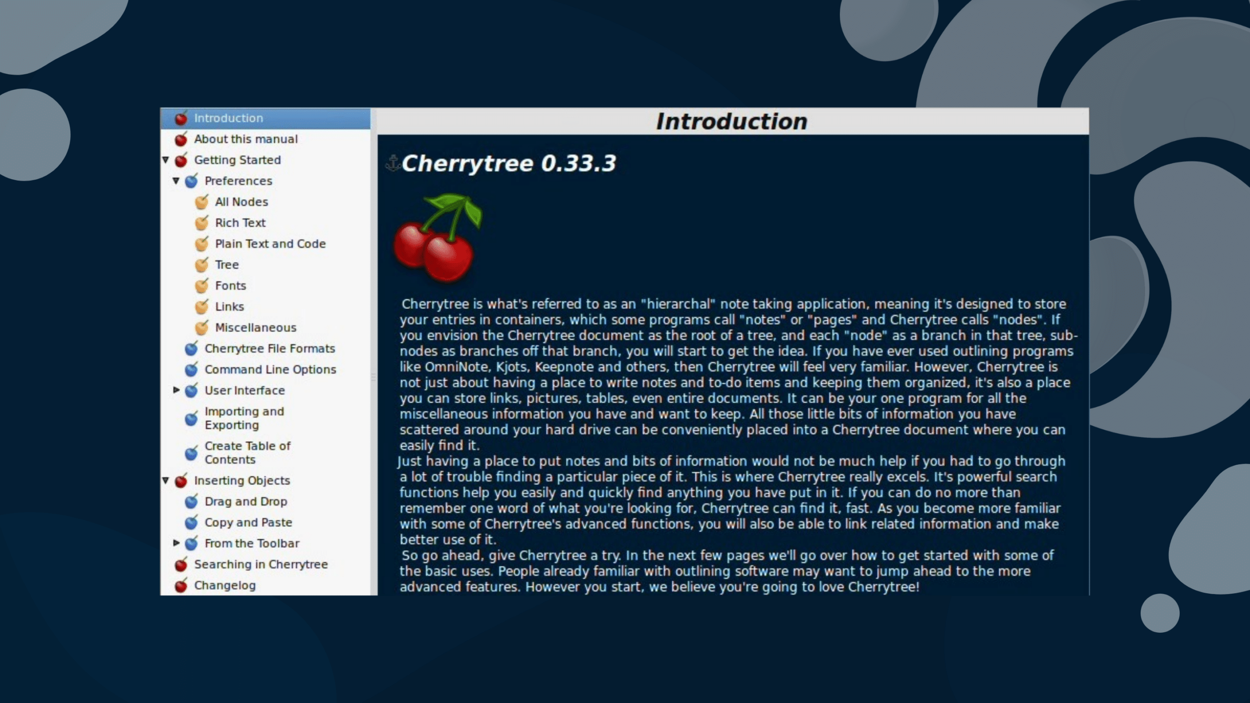 como-instalar-o-bloco-de-notas-cherrytreeno-linux