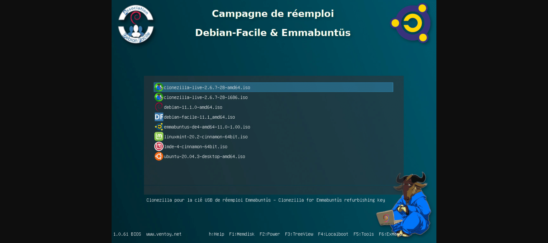 Lançada distribuição Linux Emmabuntüs Debian Edition 4 1.01 baseado no Debian 11.2