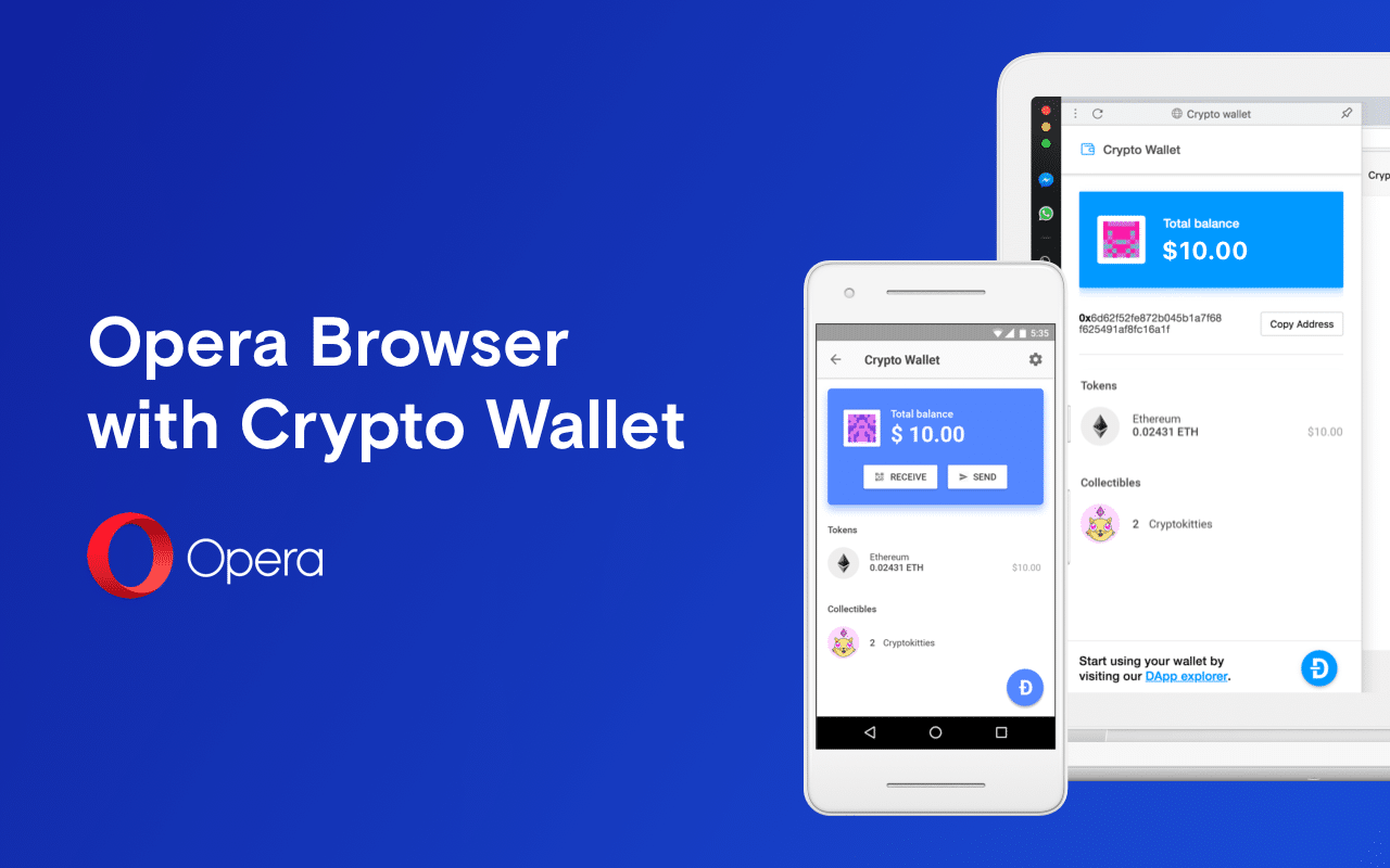 Opera anuncia versão beta de novo navegador Web3 com carteira de Crypto integrada
