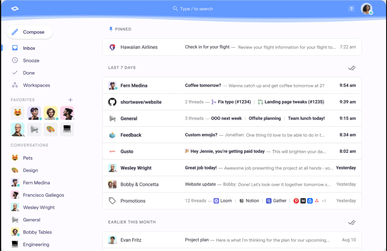 Ex-funcionários recriam Google Inbox