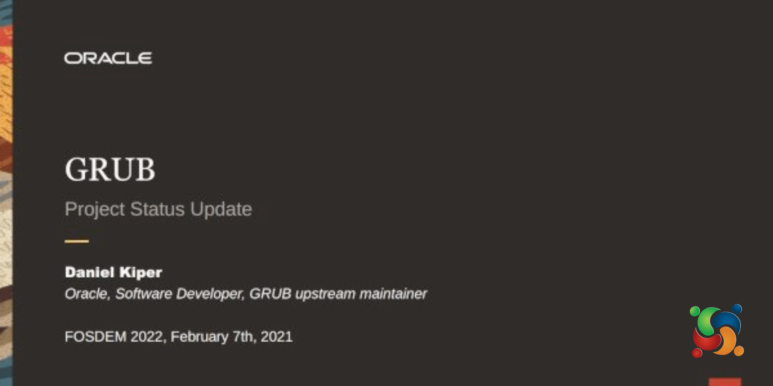 Nova versão do GRUB deve sair este ano