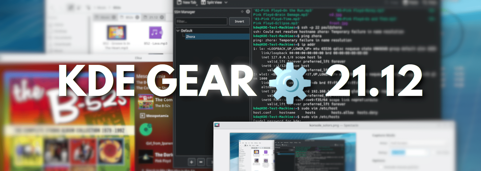 KDE Gear 21.12.2 lançado com suporte ao GCC 12