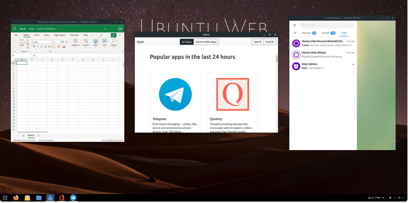 Ubuntu Web 20.04.4 ganha nova opção com base no Brave