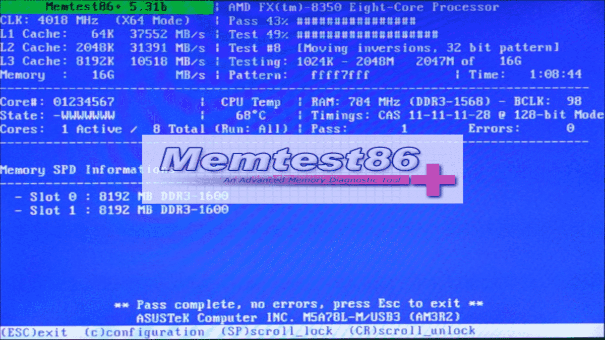 Como criar pendrive bootável do memtest86+