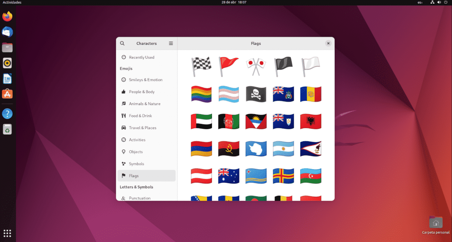 GNOME Characters melhorará seu suporte a emojis
