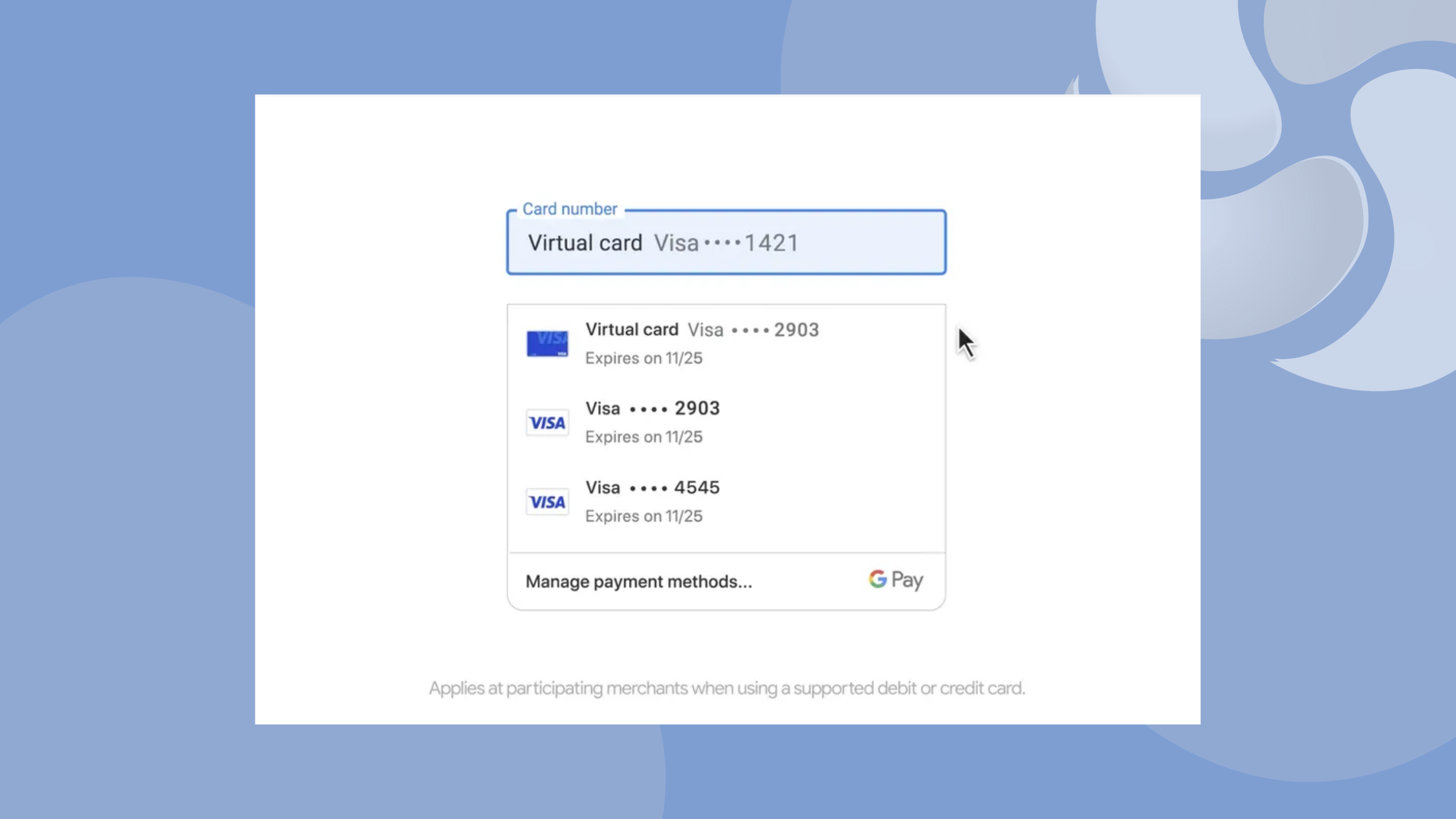 Agora você pode usar cartões de crédito virtuais integrados ao Google Chrome 1 agora-voce-pode-usar-cartoes-de-credito-virtuais-integrados-ao-google-chrome