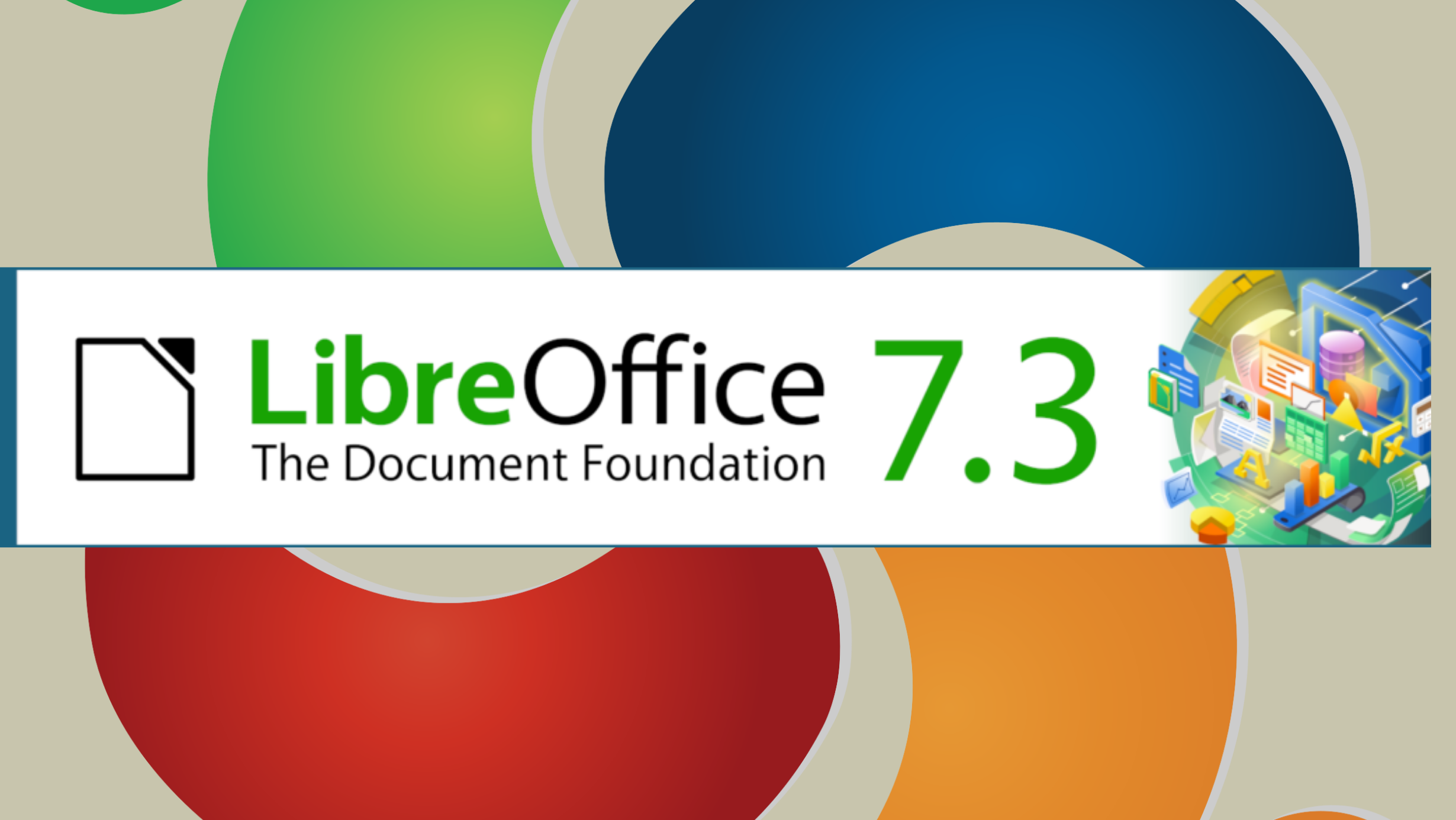 LibreOffice 7.3 recebe última atualização de manutenção e usuários devem atualizar para LibreOffice 7.4