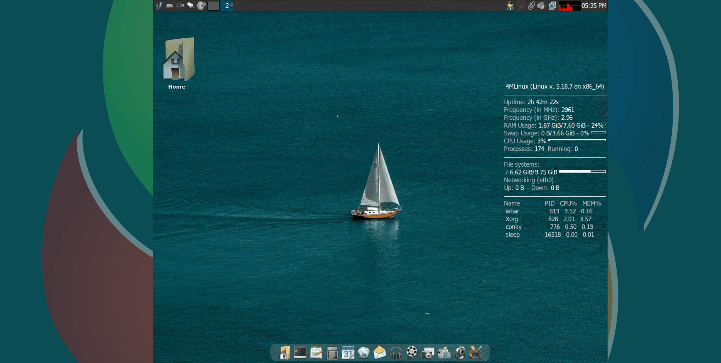 Distribuição 4MLinux 40 chega com Linux 5.18 e suporte 3D aprimorado