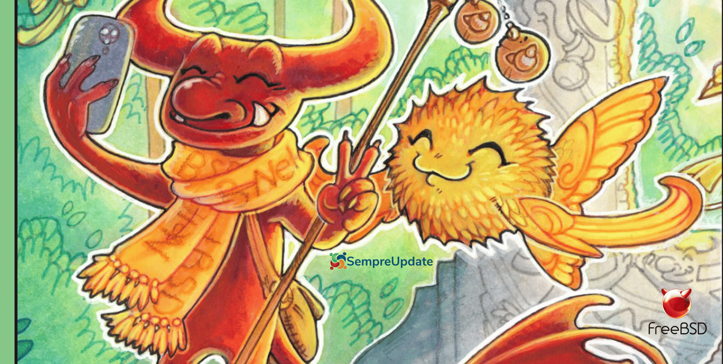 FreeBSD mais de 30 mil portas, melhorias de driver e mais compatibilidade com Linux