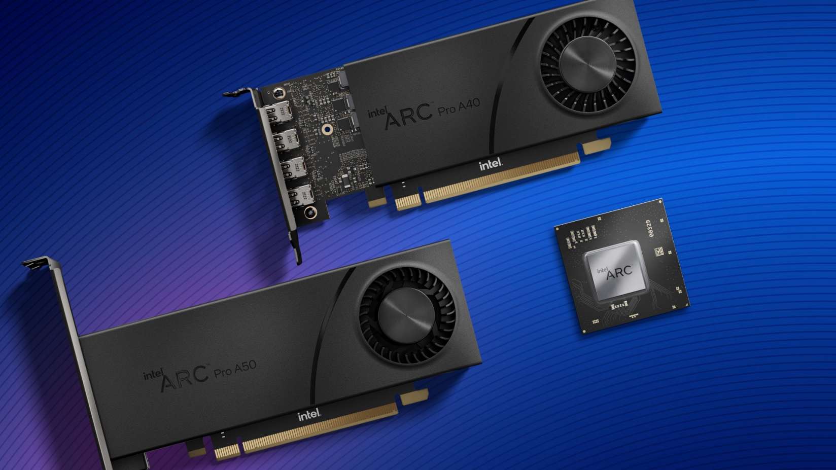Intel anuncia as GPUs profissionais Arc Pro A-Series