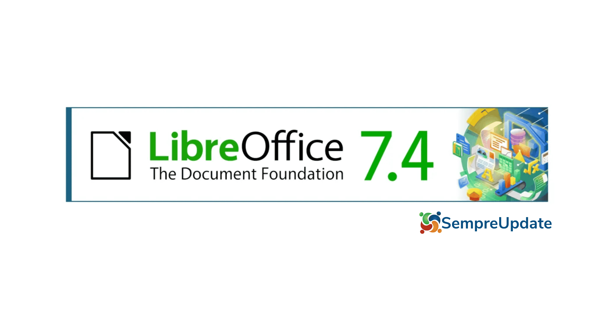 LibreOffice 7.4.7 está disponível como a última atualização da série