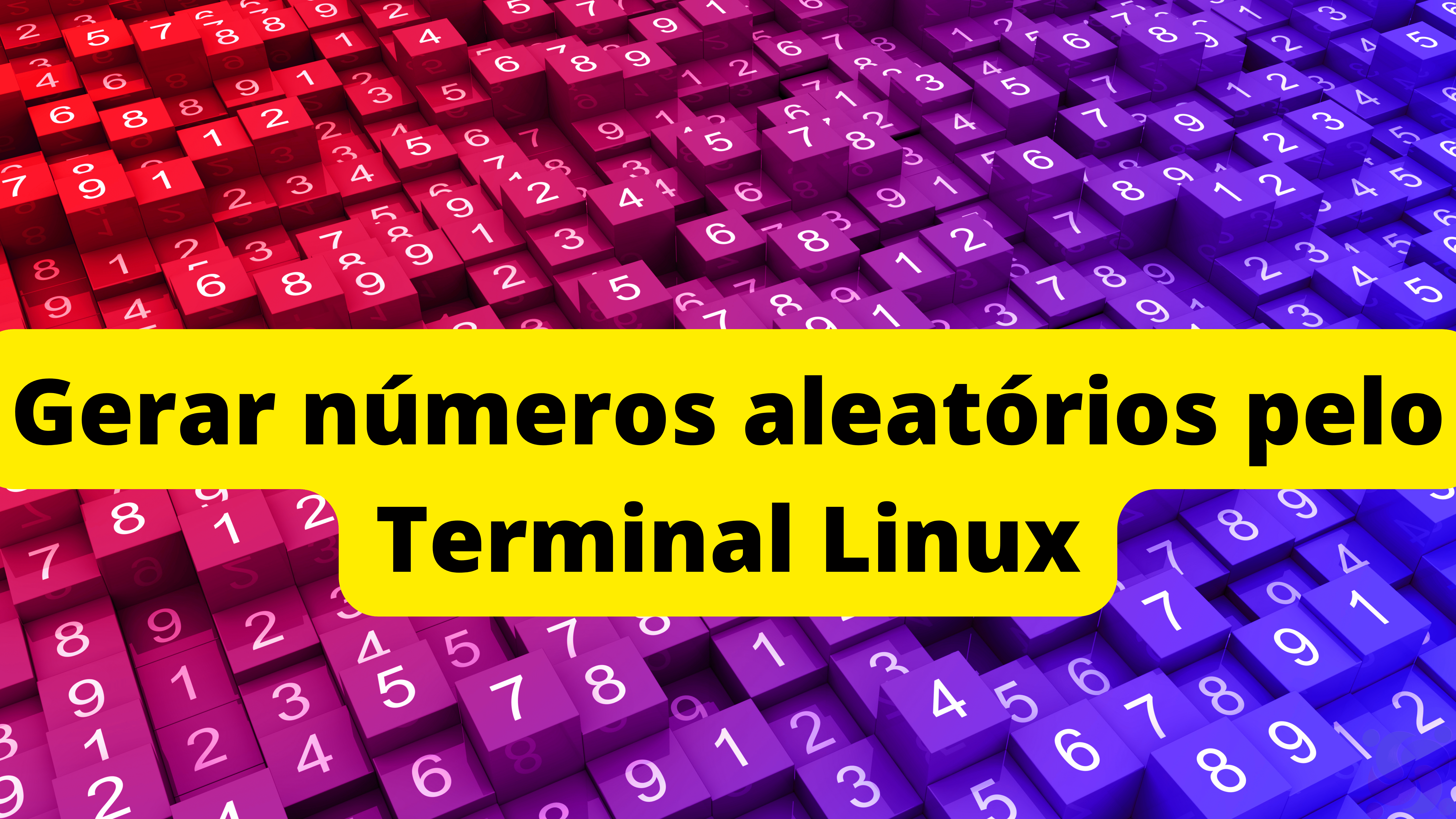 como gerar numeros aleatorios do terminal
