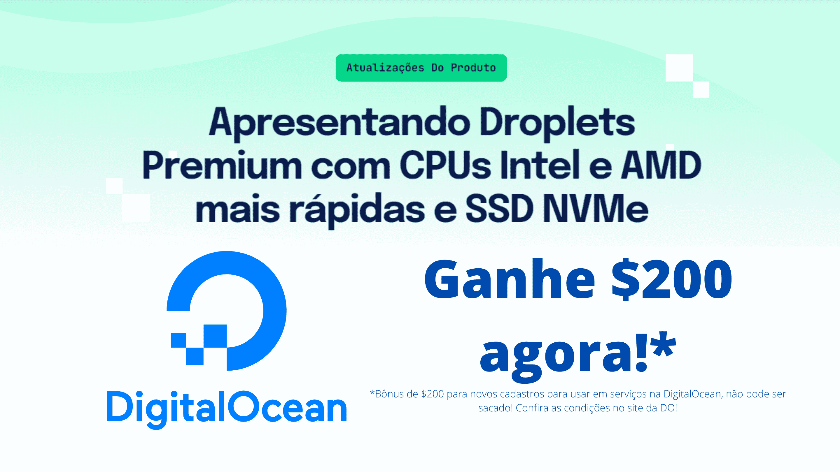 digitalocean premium intel e premium amd saiba as diferenca dos novos planos ganhe 200 na digitalocean agora