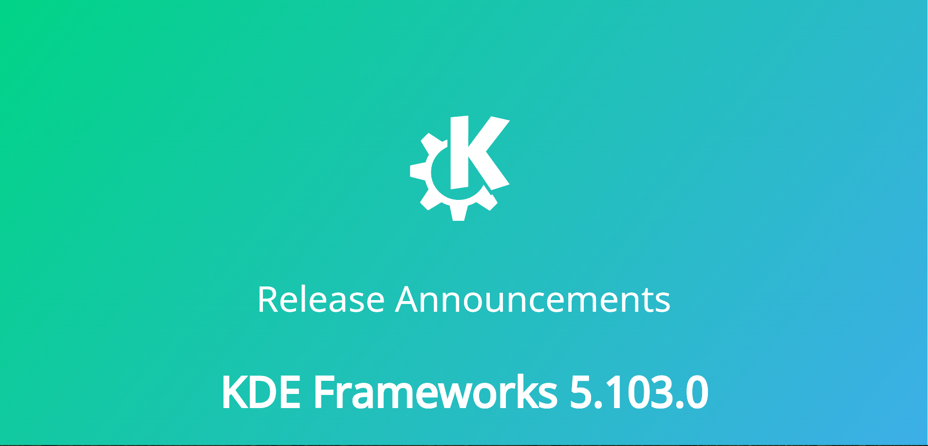 KDE Frameworks 5.103 melhora o suporte para aplicativos Flatpak e Qt 6