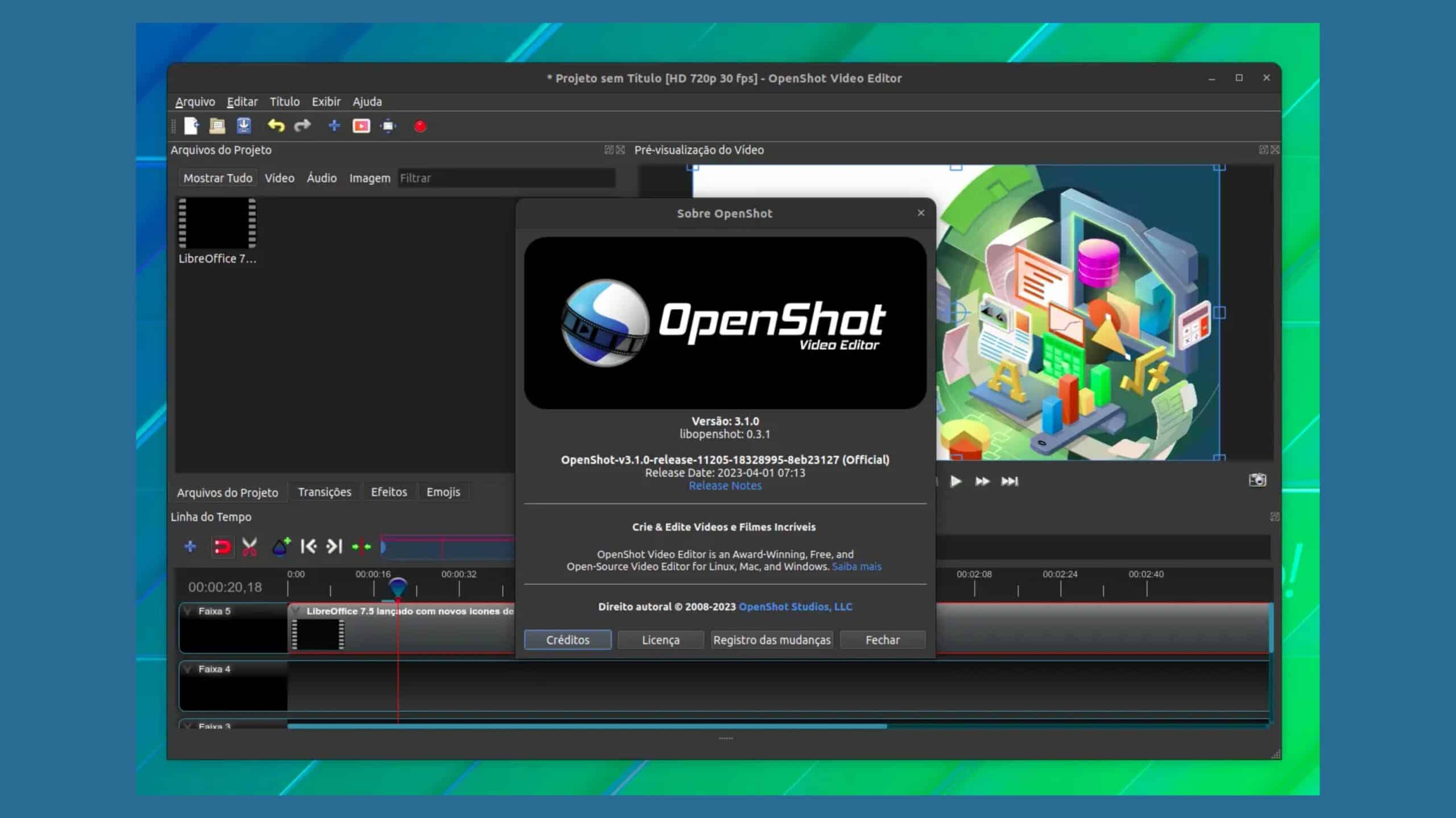 editor-de-video-openshot-3-1-e-lancado-com-perfis-aprimorados