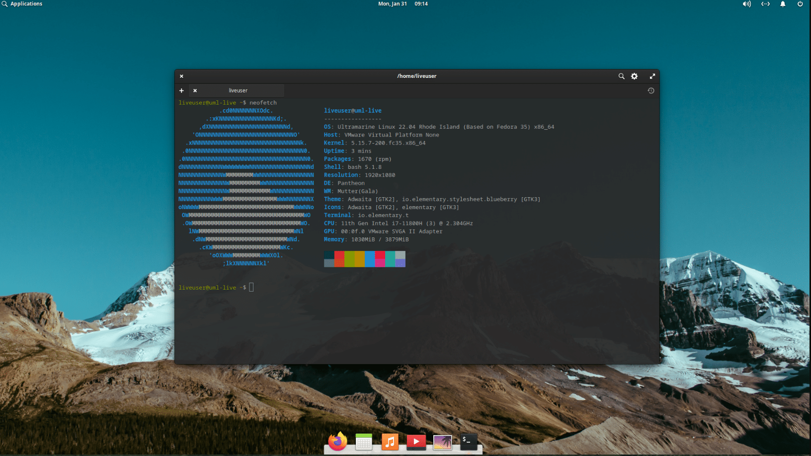 Ultramarine Linux 38 é lançado com o Agendador do System76 e tem como base o Fedora 38