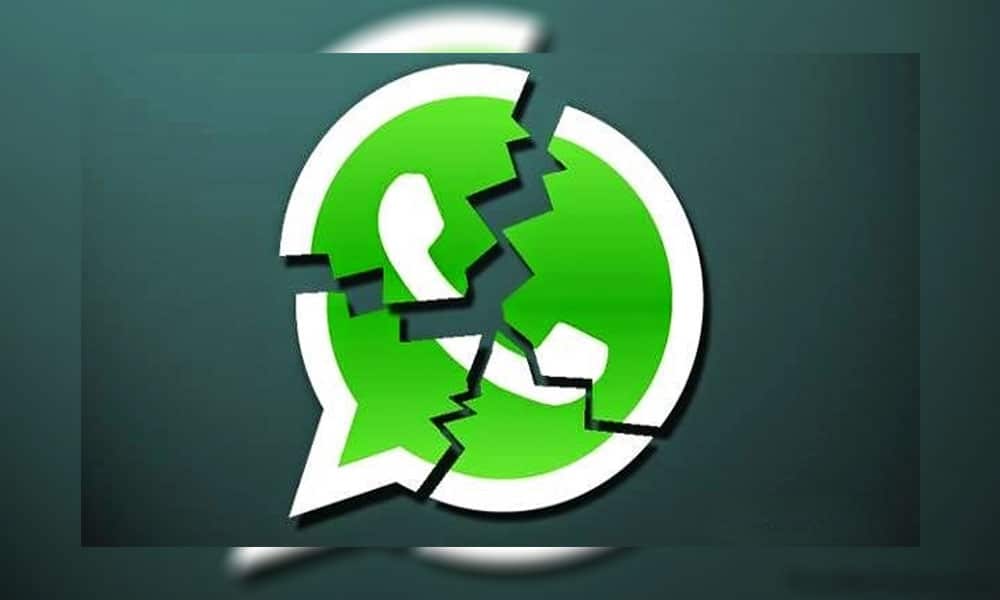 WhatsApp caiu