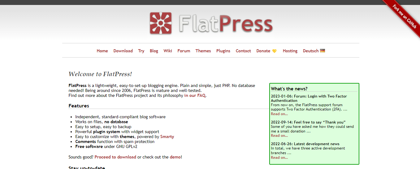 FlatPress