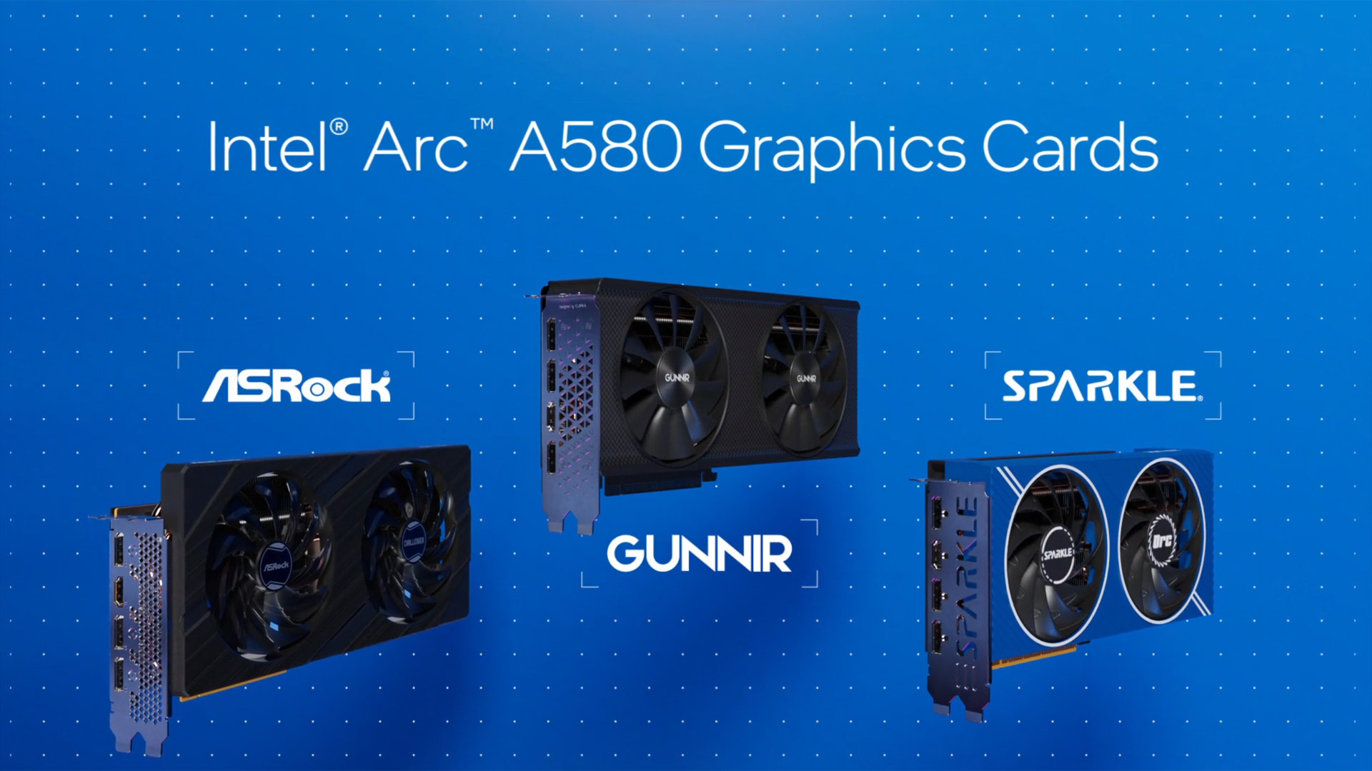 Intel anuncia formalmente o Arc Graphics A580