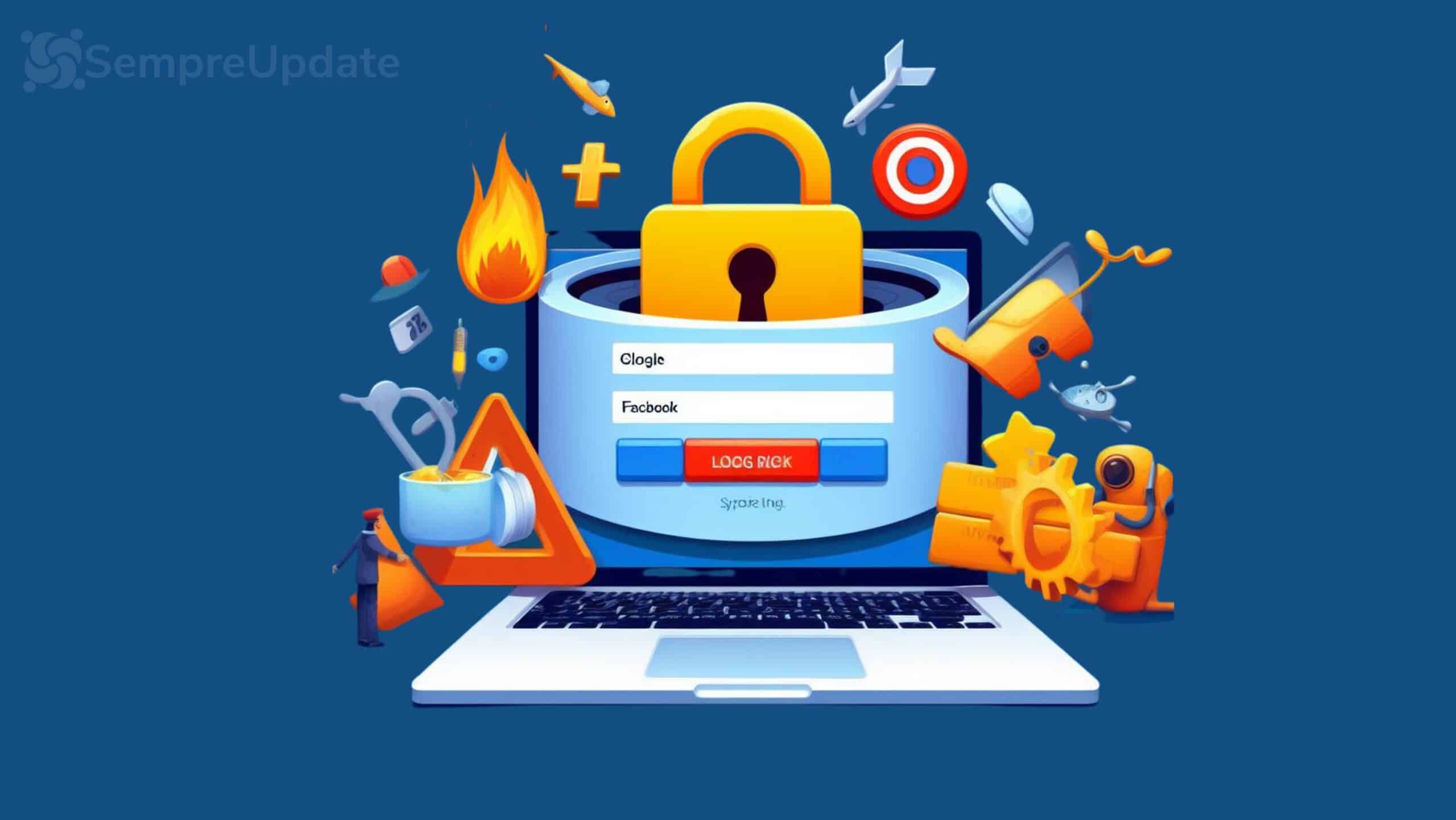 ESET Investigação: Riscos Potenciais do Login com Google ou Facebook