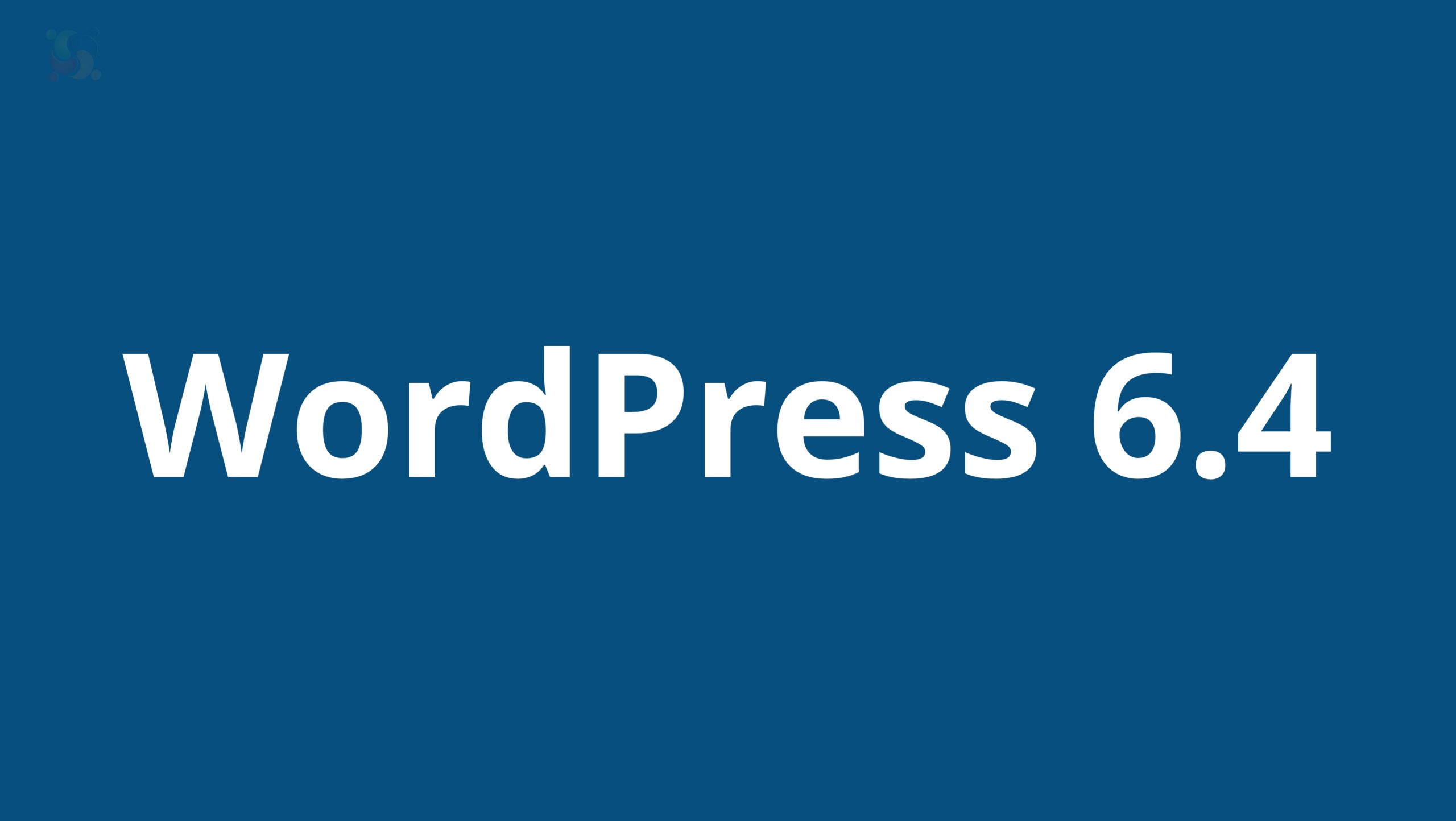 WordPress 6.4