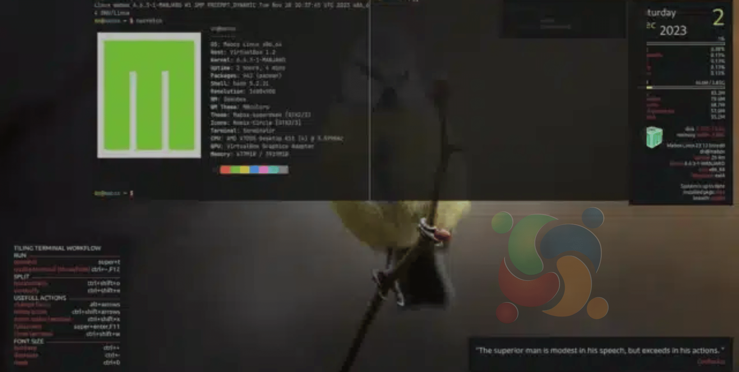 Mabox Linux 23.12 baseado em Manjaro apresenta novo kernel LTS